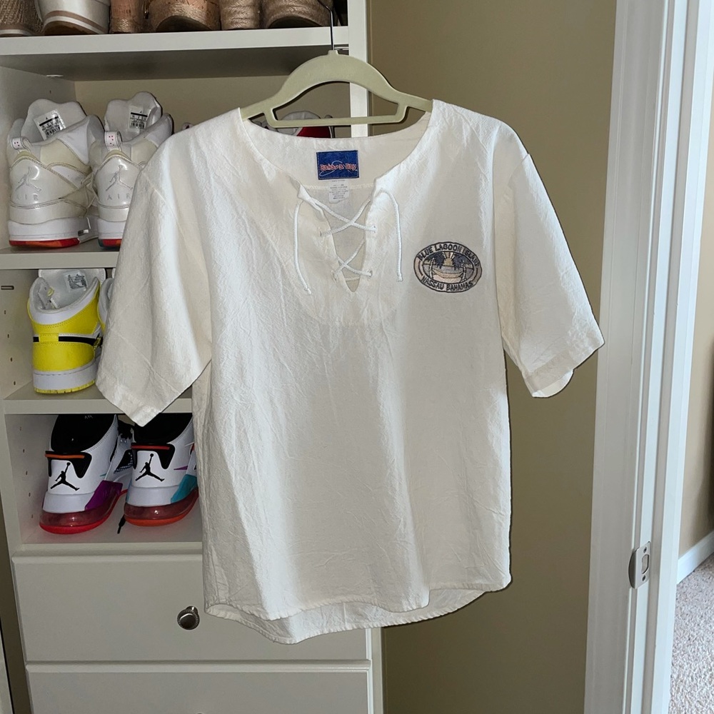 Bahama Bay Lace Up Shirt